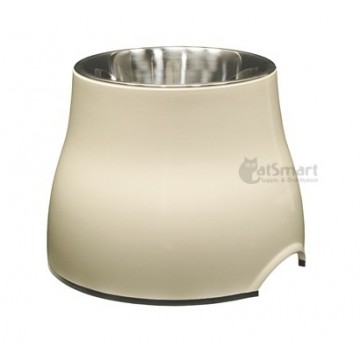 Dogit Bowl Durable Elevated Dish Small 300ml White